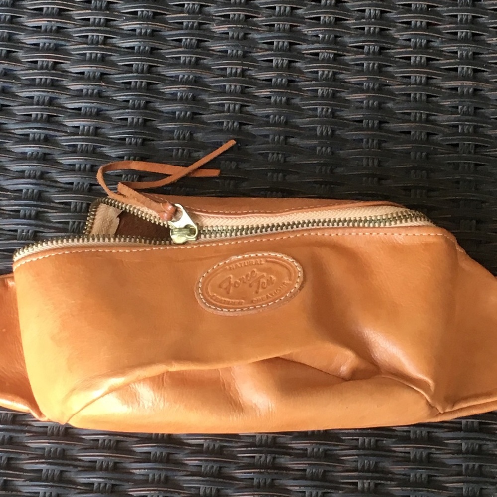 Fanny Pack Soft Natural Leather